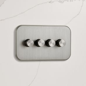 4G Dimmer Light Switch (150W) in Silver