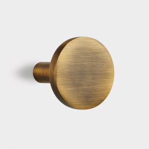 Brass Curtain Tie Backs in Antique Gold