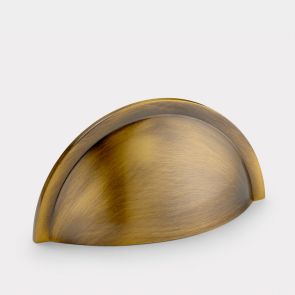 Brass Cup Handles in Antique Gold