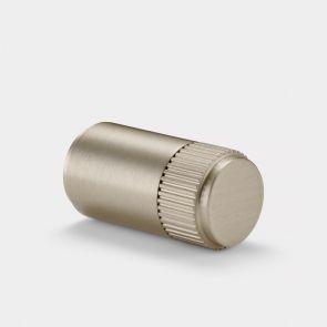 Brass Linear Cylinder Pulls in Silver