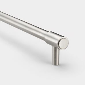 Brass Cabinet Handles in Silver - 320mm