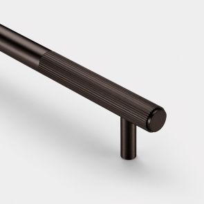 Brass Linear Cabinet Handle in Bronze - 320mm