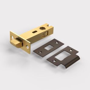 Brass Tubular Latch in Bronze - 3"