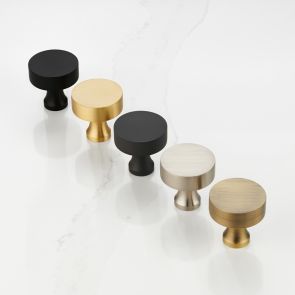 Round Brass Cabinet Door Knobs