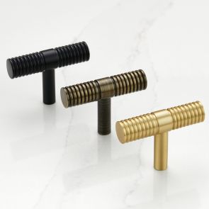 Fluted T Bar Handles