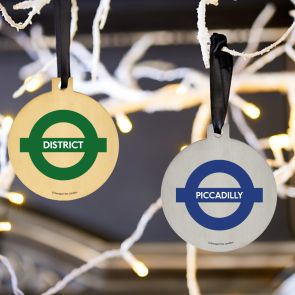 Official Transport for London Underground Tube Line Christmas Decoration 