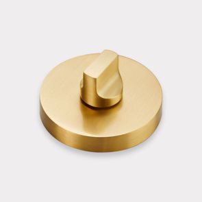 Solid Brass Thumbturn Lock Set - Gold