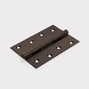 Brass Butt Hinge in Bronze - Double Bronze Washered - 100mm x 67mm
