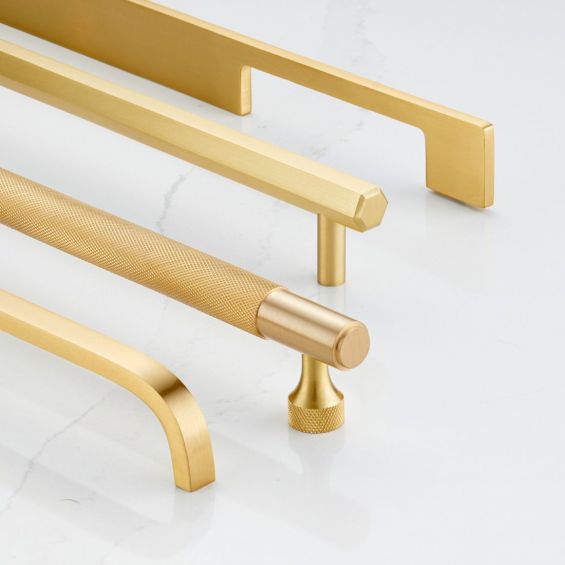 Cabinet store handles gold