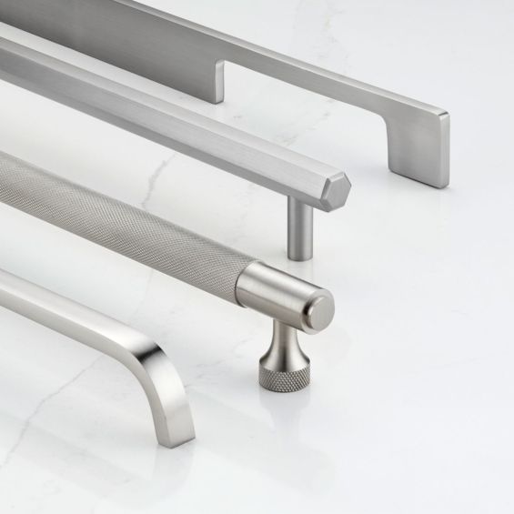 Silver cabinet handles hotsell