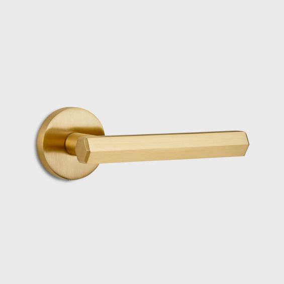 Gold interior clearance door handles