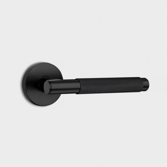 Black indoor door handles online