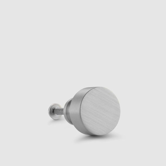 Silver round door handles deals